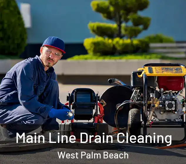  Main Line Drain Cleaning West Palm Beach